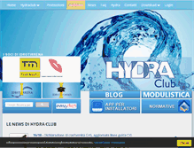 Tablet Screenshot of hydraclub.org